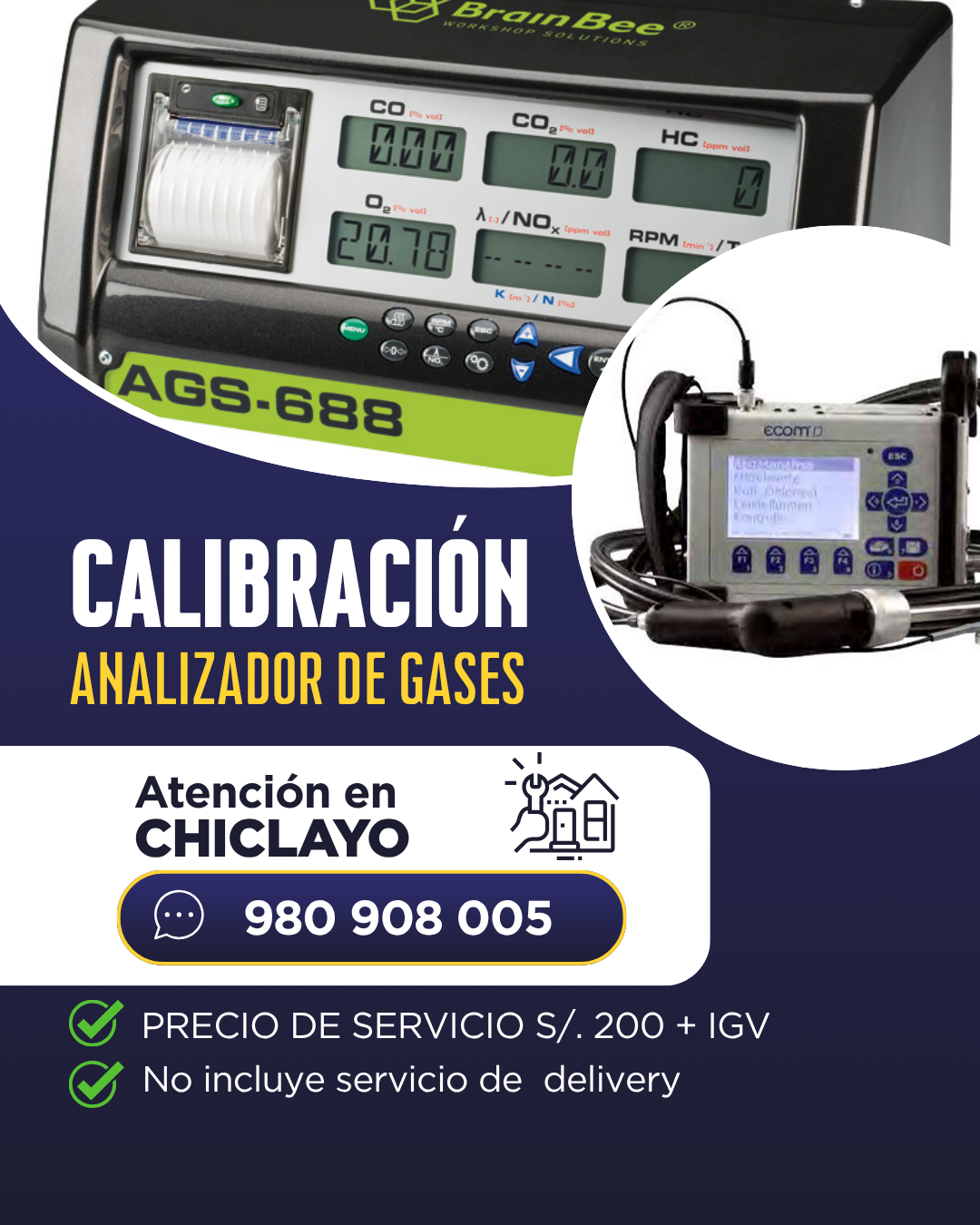 Analizadores de Gases Vehiculares